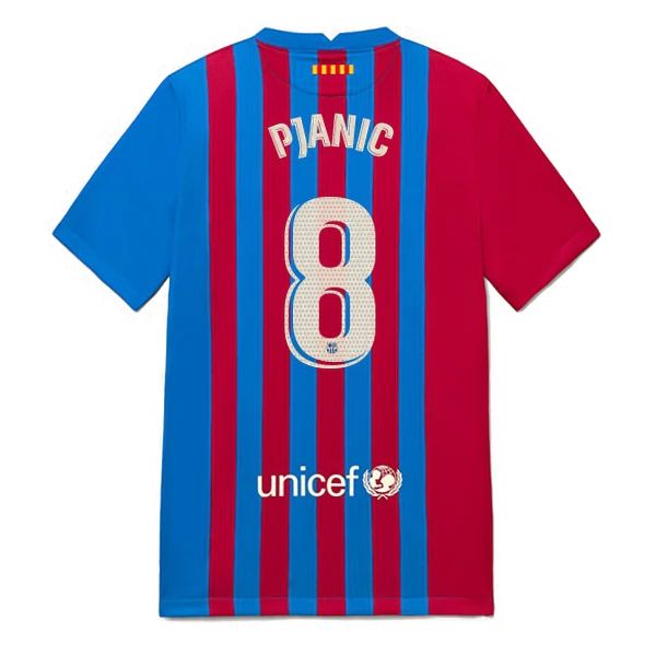 Maillot Football FC Barcelona Pjanić 8 Domicile 2021-2022 – Manche Courte