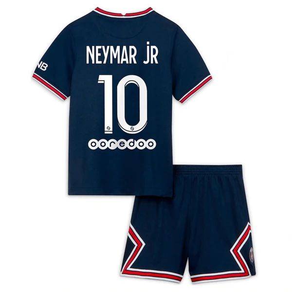 Maillot Paris Saint Germain PSG Neymar Jr 10 Enfant Domicile 2021-2022
